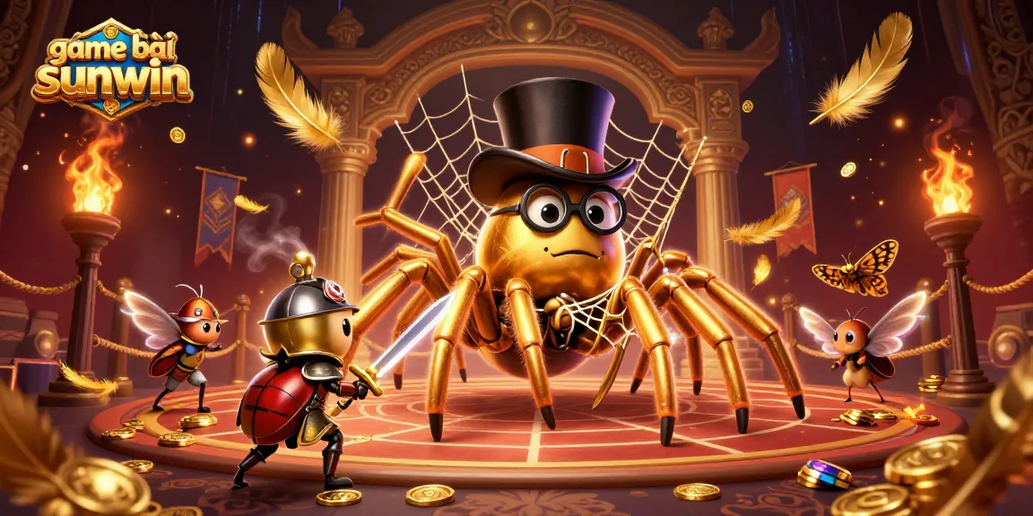 Experience the game bài sunwin in a vibrant 3D scene with dynamic characters and casino elements.