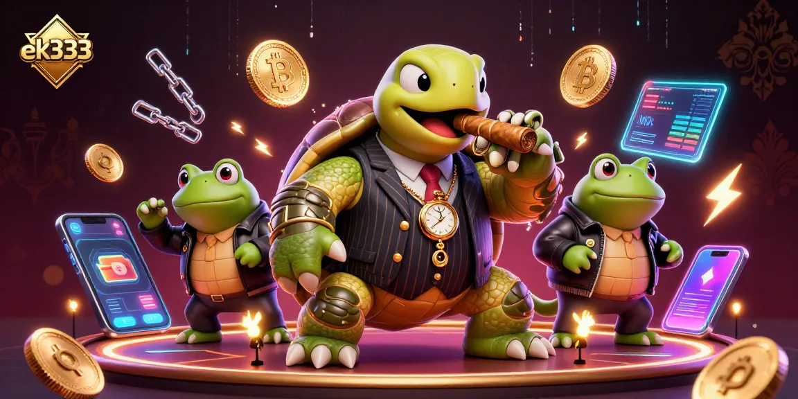 Engage in thrilling gaming with EK333's massive snapping turtle and bullfrog enforcers.
